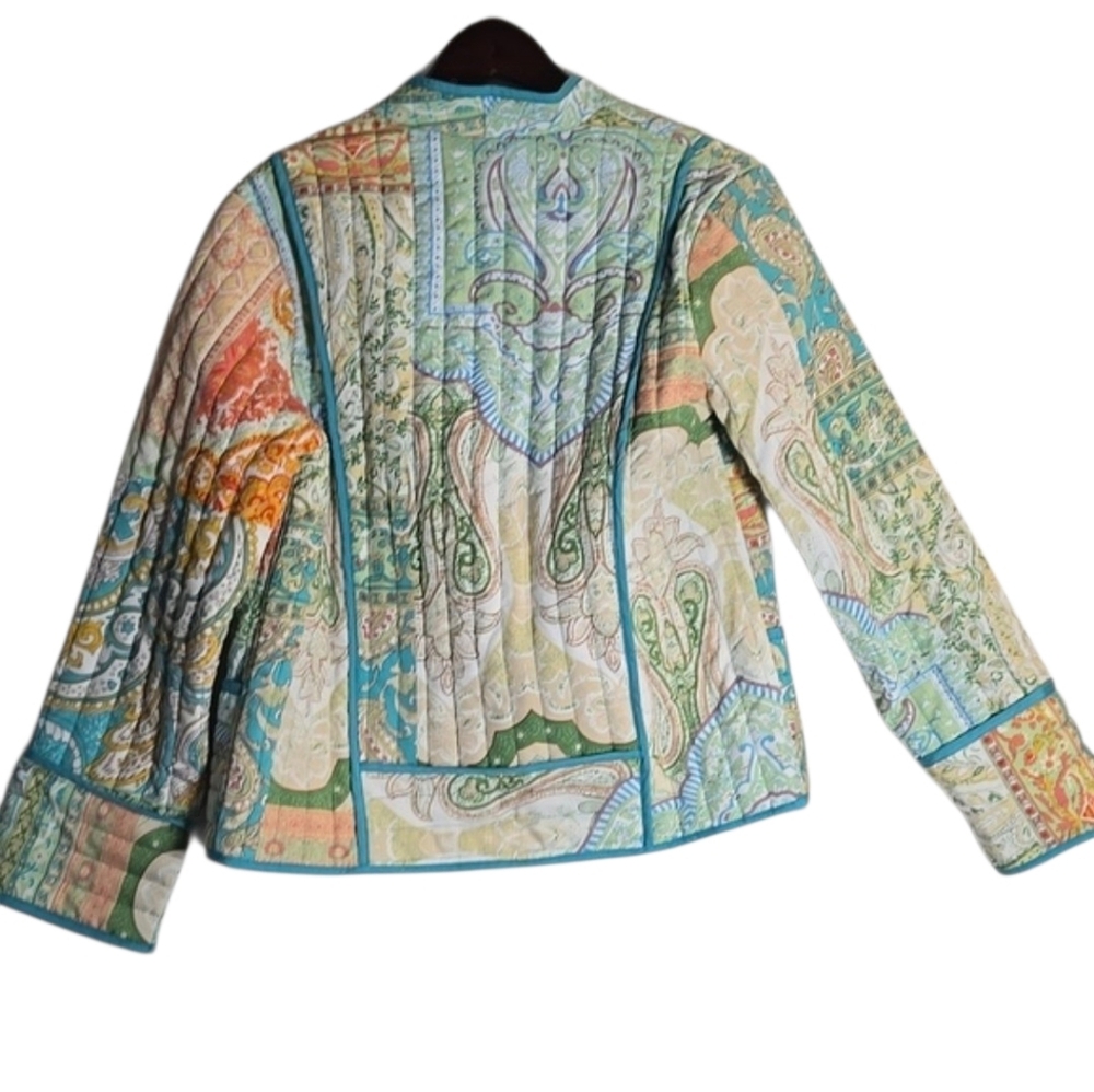 Sweet Generis Patchwork Multicolor Women Open Fro… - image 4